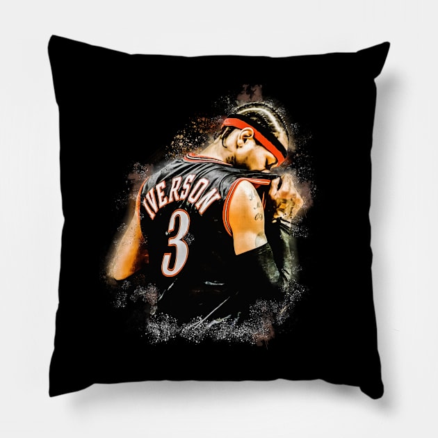 Allen Iverson Pillow by mobilunik