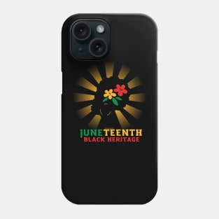 Juneteenth Black Heritage Phone Case