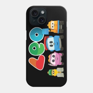 LEO the truck and friends LIFTY, SCOPP, & LEA Phone Case