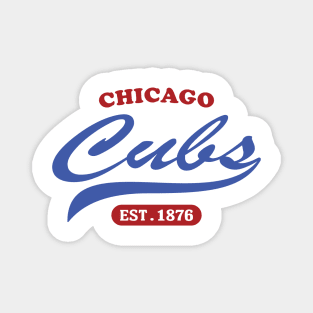 Chicago Cubs Classic Style Magnet