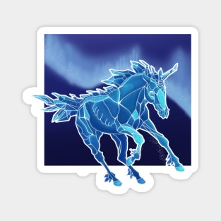 Ice Unicorn Magnet