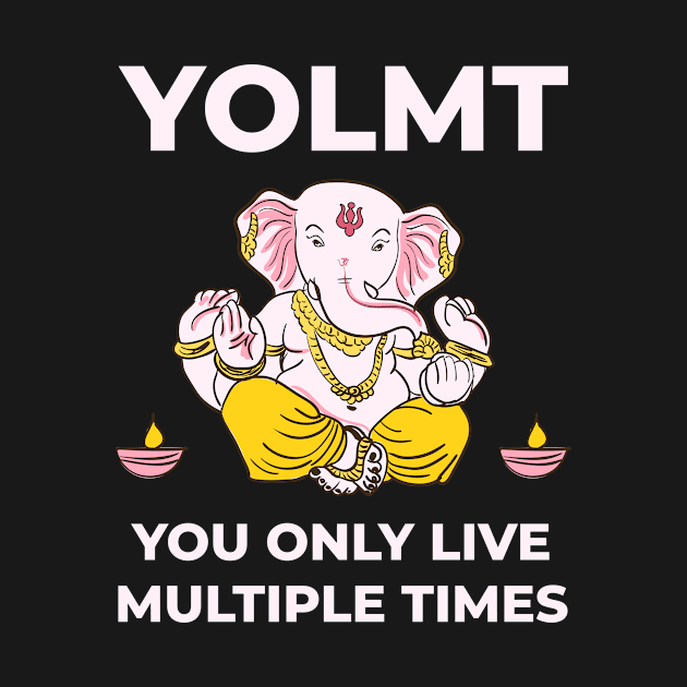 YOLMT Lord Ganesha Hindu God by sqwear