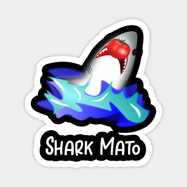 Shark Mato Magnet by DANPUBLIC