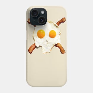 Eggs Bacon Skull Phone Case