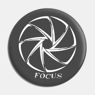 Focus - Photographer Shirt Pin