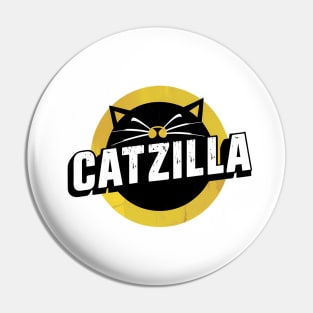 Catzilla simply logo Pin