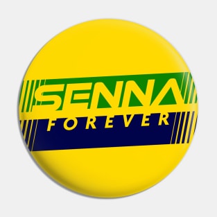 Senna Forever Yellow Design. Pin