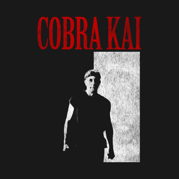 cobra kai scarface - Cobra Kai - T-Shirt