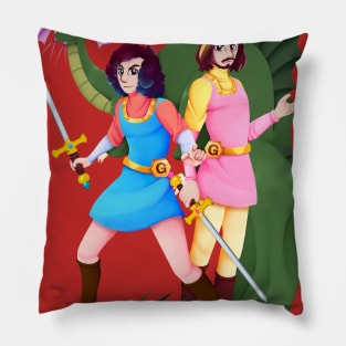 Game Grumps Dragon Lair Pillow