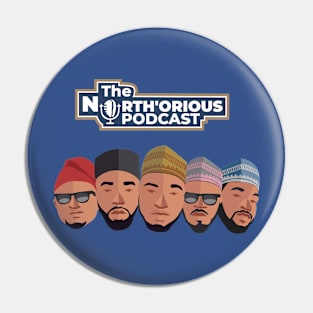 The north podcast Pin