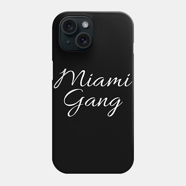 miami gang Phone Case by FromBerlinGift