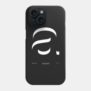 a .... Helvetica Neue V2 Phone Case