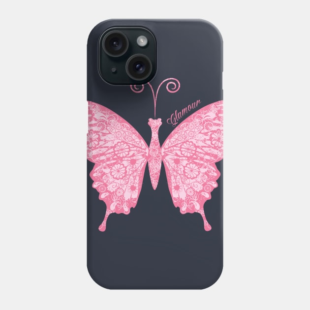 Glamour butterfly Phone Case by Raintreestrees7373