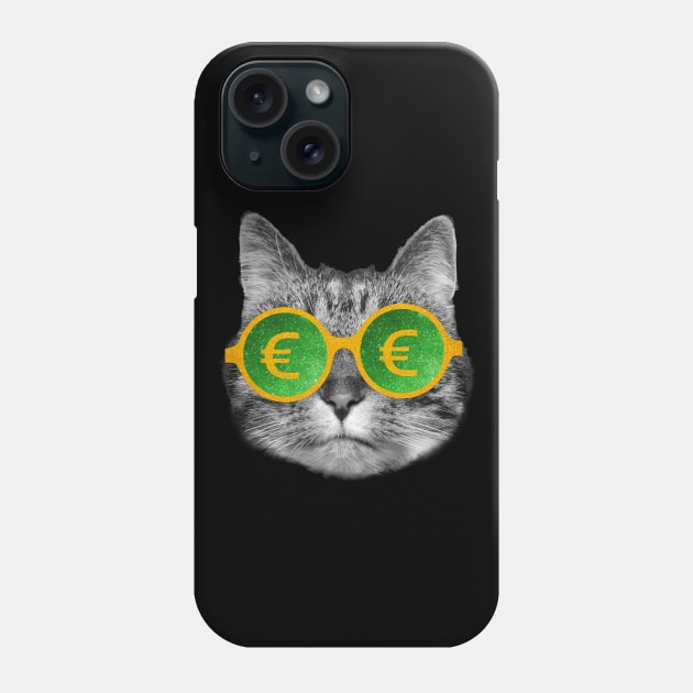 Euro cat Phone Case by Purrfect