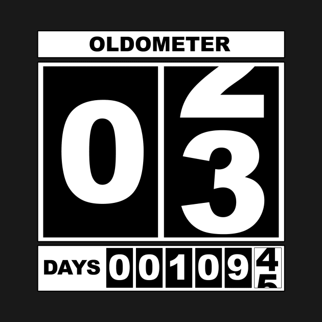 3rd Birthday Oldometer by mikepod