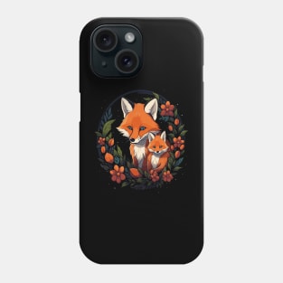 Red Fox Mothers Day Phone Case