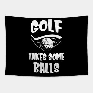 Funny Golfer Saying Golf Tapestry