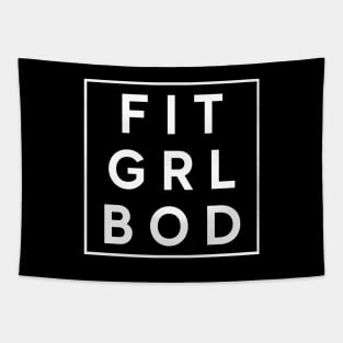 Fit Girl Body Tapestry