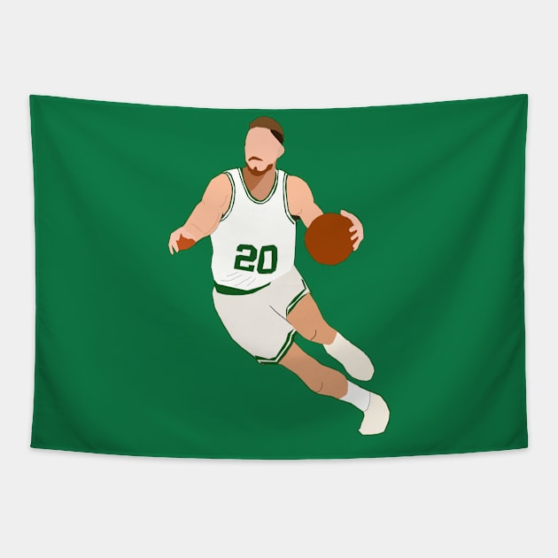 Gordon Hayward - Boston Celtics Tapestry by xavierjfong