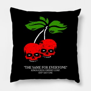 Scary Cherries Pillow