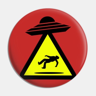 Danger Abduction Sign Pin