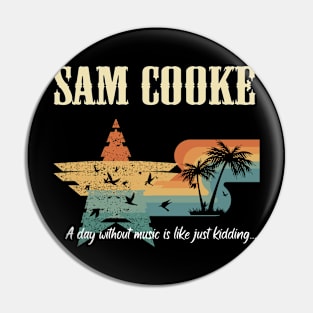 SAM COOKE BAND Pin