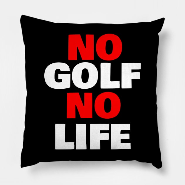 golf quote Pillow by food's life