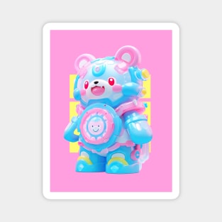 AKBLM - WATERGUN  水鉄砲  KUMA | KAWAII PASTEL COLOR MASCOT Magnet