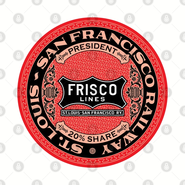 St Louis San Francisco Railway - Frisco Lines (18XX Style) by Railroad 18XX Designs