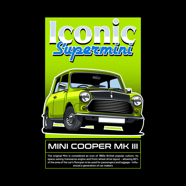 Iconic Cooper British Car by milatees