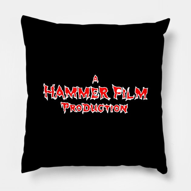 Hammer Films Logo - Brides of Dracula Pillow by UnlovelyFrankenstein