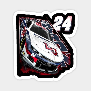 William Byron Red Racing Magnet