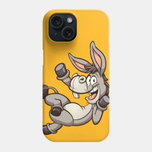 Waving donkey Phone Case