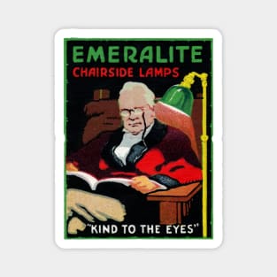 1915 Emeralite Chairside Lamps Magnet