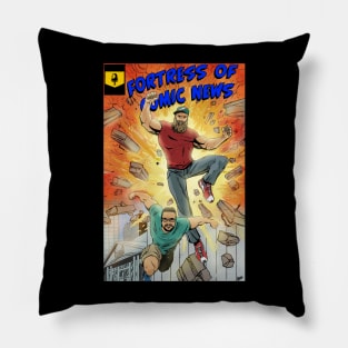 Fortress of Comic News Comic Cover Pillow