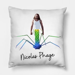 Nicolas Phage Bacteriophage Virus Pillow