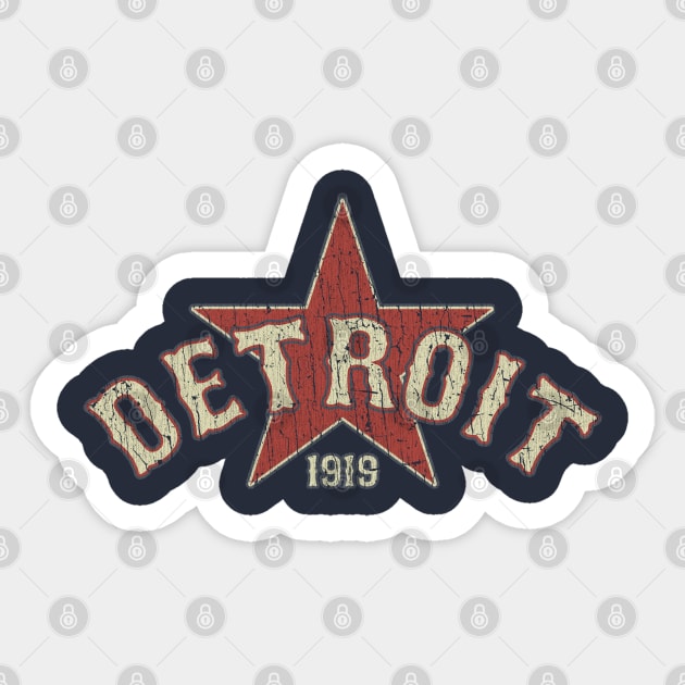 Detroit Stars 1919 - Negro League - Sticker