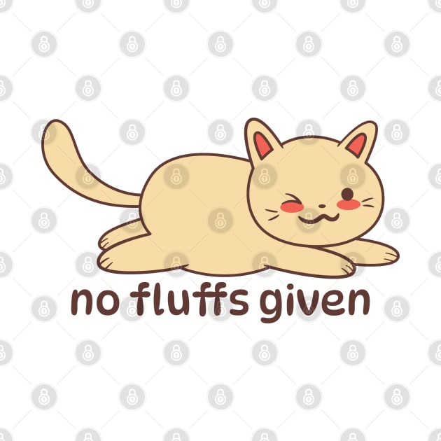 No Fluffs Given Cat by JS Arts