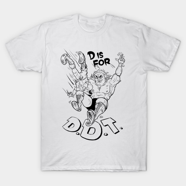 D is for DDT - Wrestling T-Shirt | TeePublic