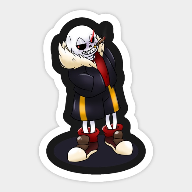 Underfell Sans Sticker