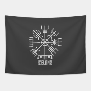 Iceland Vegvisir T-shirt Tapestry