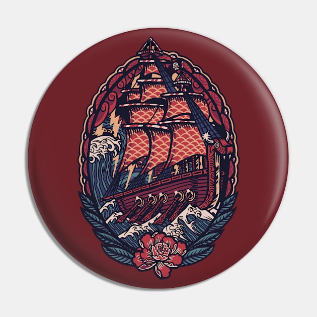 Viking Pirates Pin by TerpeneTom