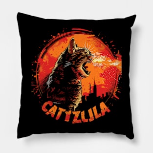 Catzilla Cat Whisker Wonders Pillow