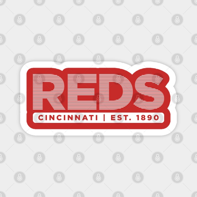 Reds #2 Magnet by HooPet