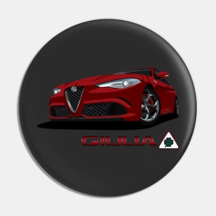 Giulia Quadrifoglio Pin