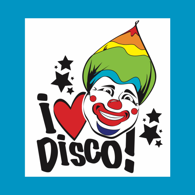 I heart Disco logo by DiscoPrints