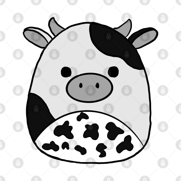 Ulga moo squish stuffed animal cute by Ech0mun