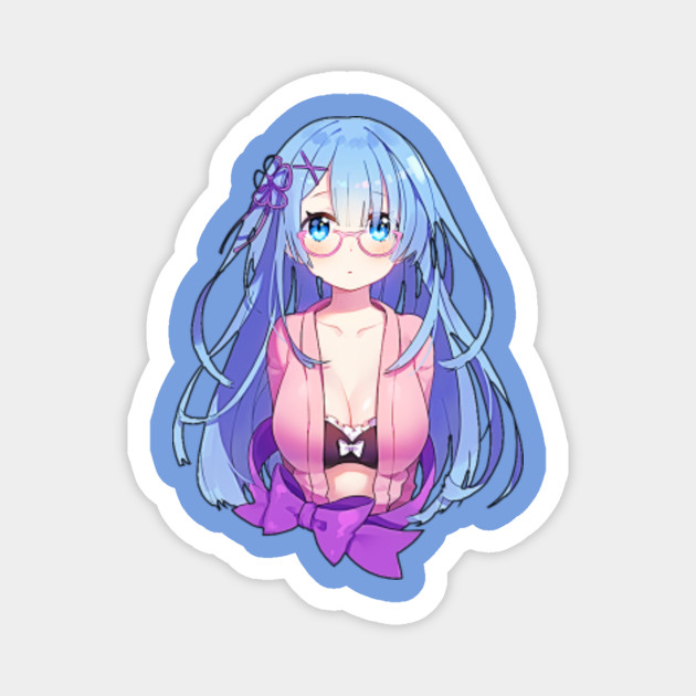 Rem Re Zero Season 2 Rem Rezero Magnet Teepublic