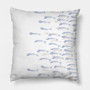 Anatomy Of A Fish - the whole school Pillow