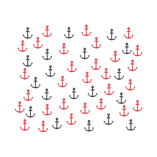 Anchors, Nautical by 47Merch